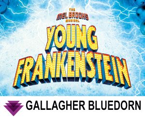 Young Frankenstein. Gallagher Bluedorn. Sunday, October 25 - 2:00pm. Call 319-273-7469 to reserve your headset.