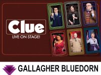 Clue. Gallagher Bluedorn. Wednesday, January 13, 2027 - 7:00pm. Call 319-273-7469 to reserve your headset.